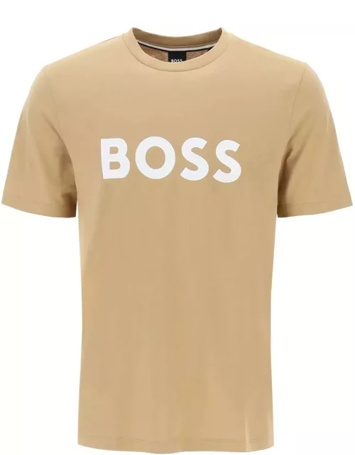 BOSS tiburt 354 logo print t-shirt