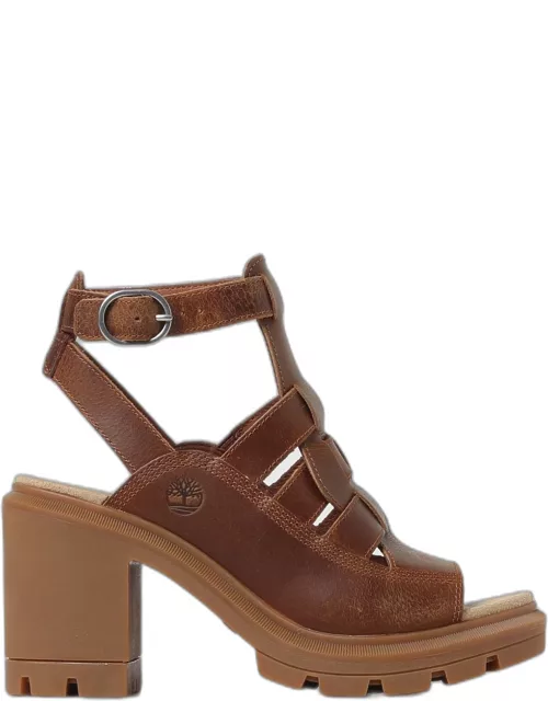 Heeled Sandals TIMBERLAND Woman colour Brown