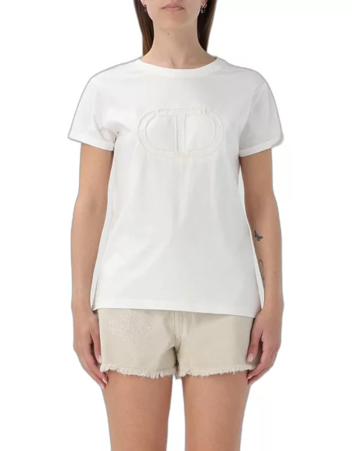 Polo Shirt TWINSET Woman colour White
