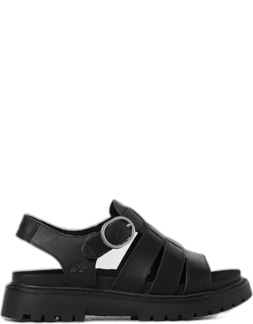 Flat Sandals TIMBERLAND Woman colour Black