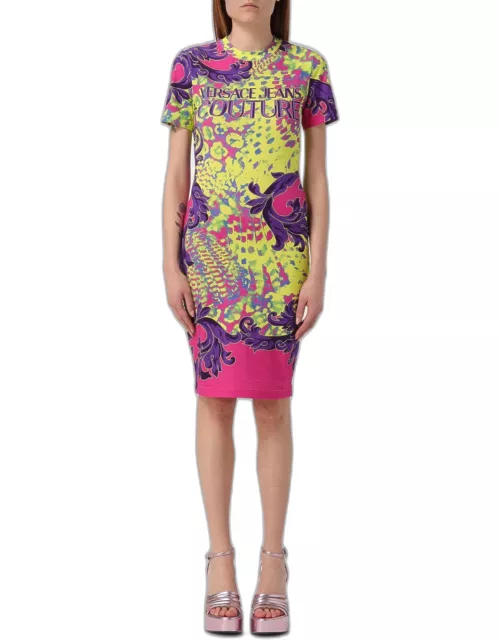 Dress VERSACE JEANS COUTURE Woman color Multicolor