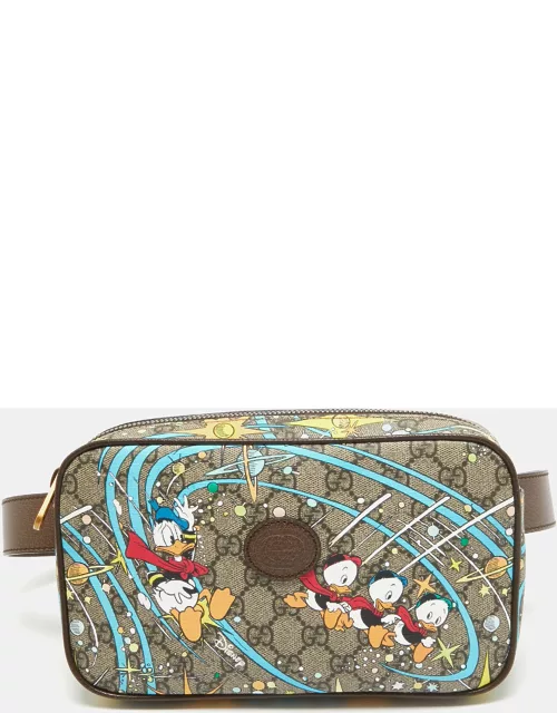 Gucci x Disney GG Supreme Canvas Donald Duck Waist Bag