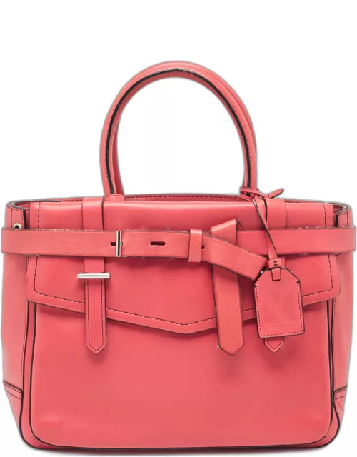 Reed Krakoff Red Leather Medium Boxer Tote
