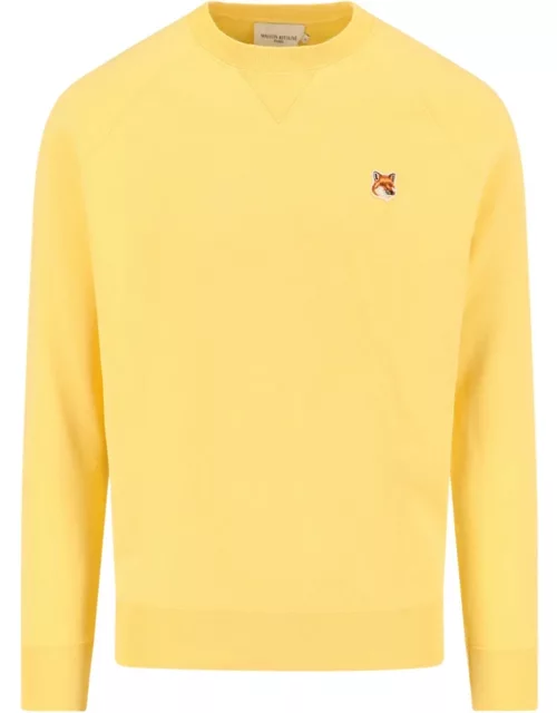 Maison Kitsuné Logo Crewneck Sweatshirt
