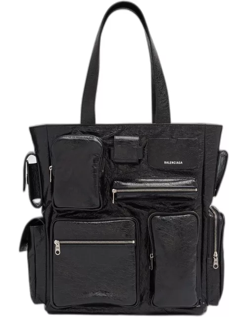 Men's Superbusy Multi-Pocket Tote Bag