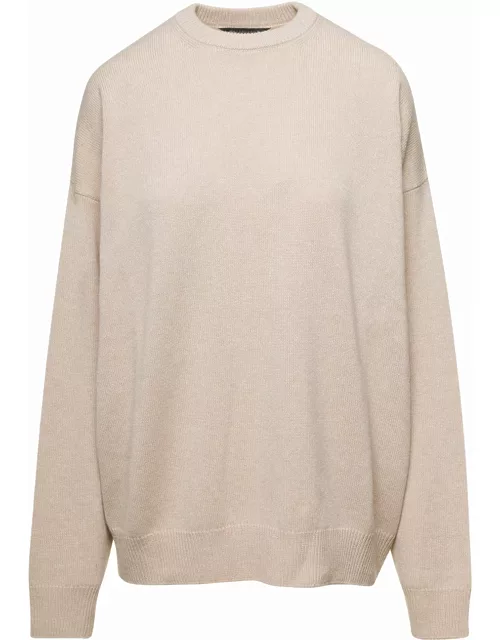 Balenciaga Rib Trim Plain Sweater