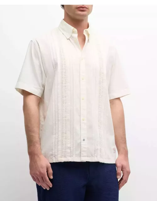 Men's Cotton Button-Down Shirt