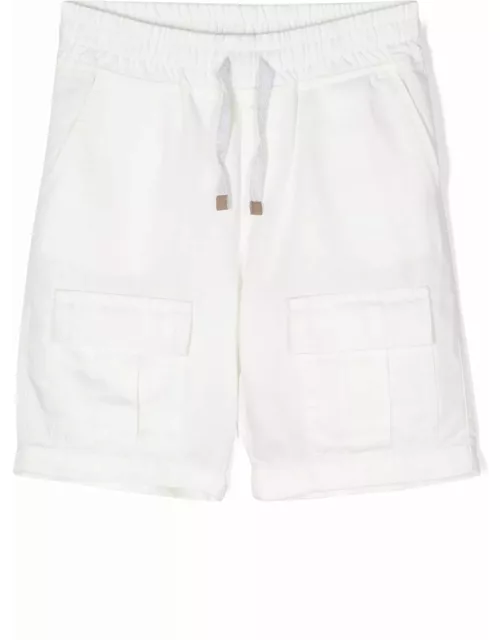 Eleventy Shorts White