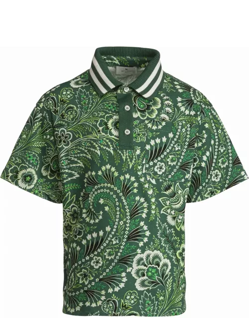 Etro T-shirts And Polos Green