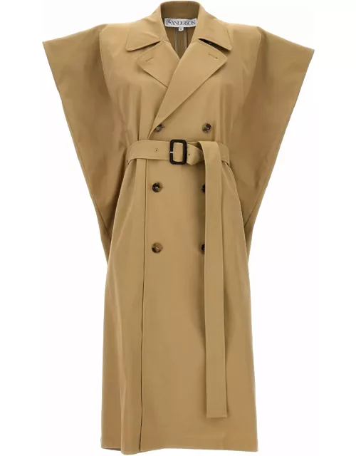 J.W. Anderson Sleeveless Double-breasted Trench Coat