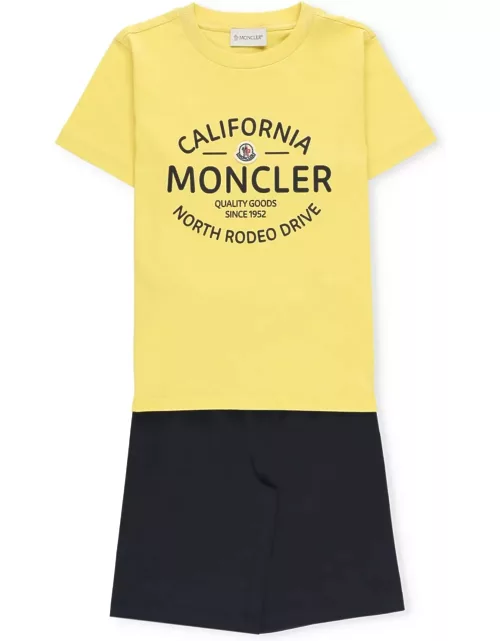 Moncler Cotton Two-pieces Jumpsuit