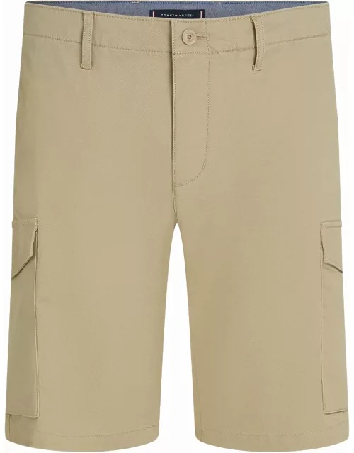 Tommy Hilfiger Khaki Mens Bermuda Shorts With Pocket