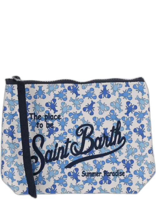 MC2 Saint Barth Scuba Clutch Bag With Graphic Print