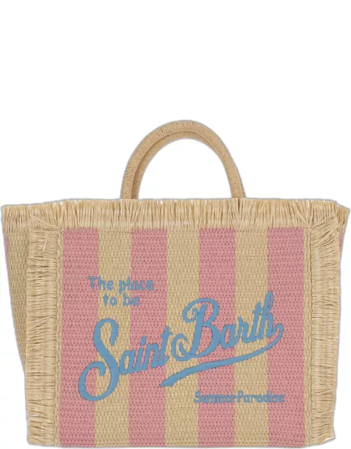 MC2 Saint Barth Colette Tote Bag With Striped Pattern