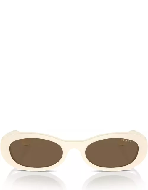 Vogue Eyewear Vo5582s Full Ivory Sunglasse
