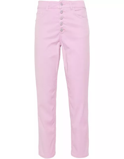 Dondup Pink High-waisted Jean