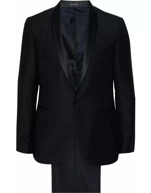 Tagliatore Blue Navy Single-breasted Wool Suit