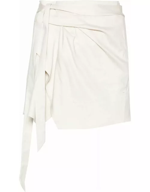 Isabel Marant Berenice Wrap Cotton Skirt