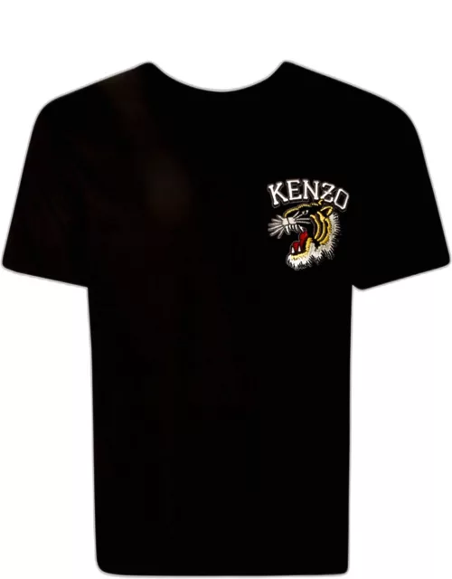 Kenzo Tiger Embroidered T-shirt