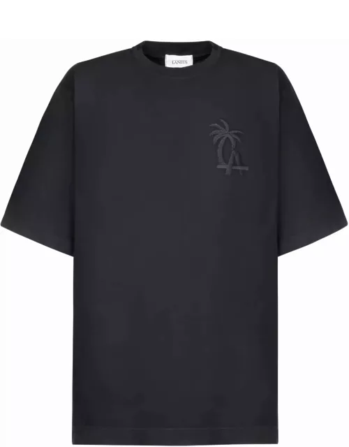 Laneus T-shirts And Polos Black