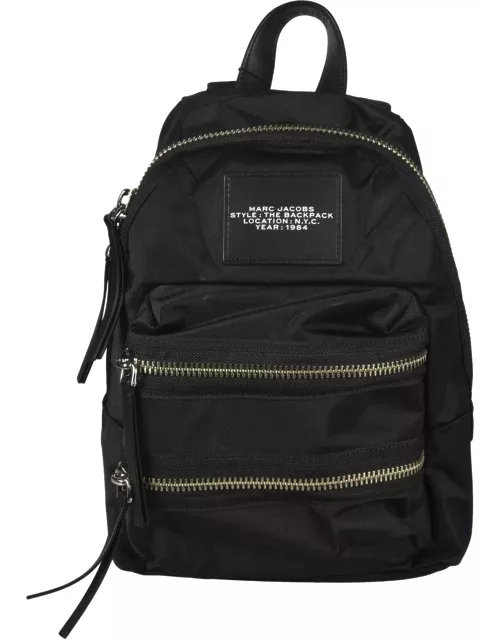 Marc Jacobs Logo Patched Backpack