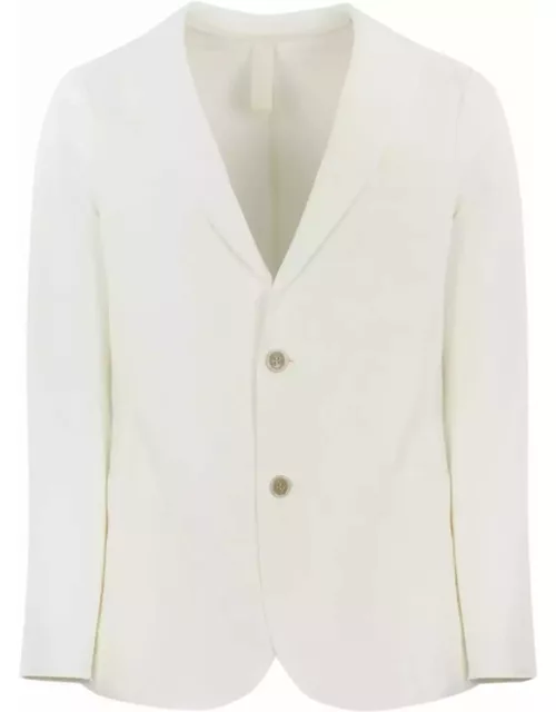 Eleventy Single-breasted Cotton Jacket