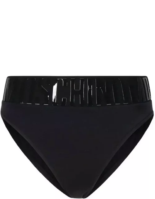 Moschino Logo Waistband Bikini Bottom