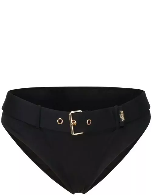 Moschino Belted Waist Bikini Bottom