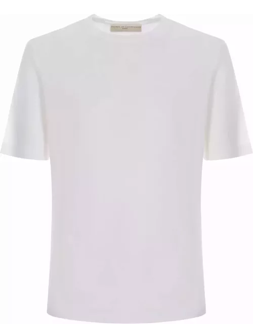 Filippo De Laurentiis T-shirt Filippo De Laurentis Made Of Linen