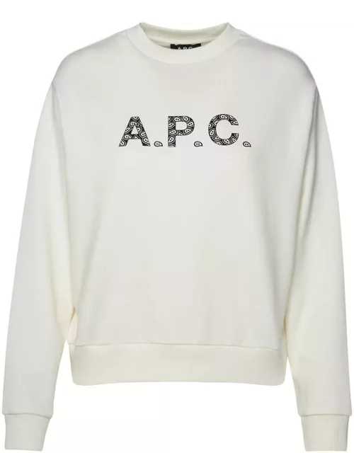 A.P.C. Logo-printed Crewneck Sweatshirt