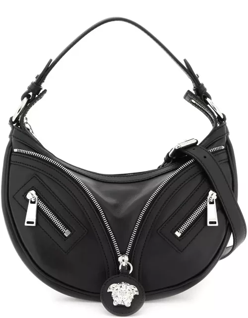 Versace Repeat Leather Shoulder Bag