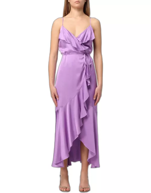 Dress TWINSET Woman colour Violet