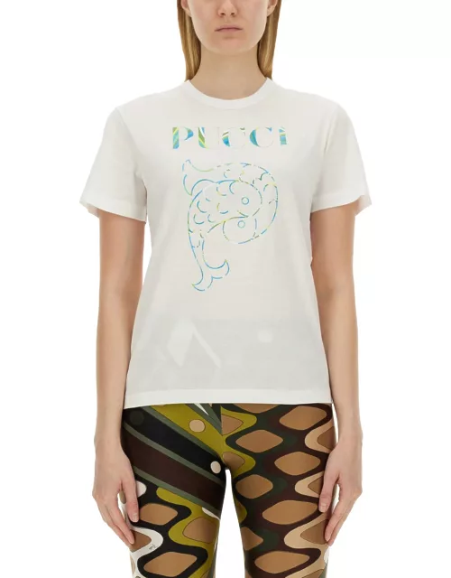 pucci t-shirt with print