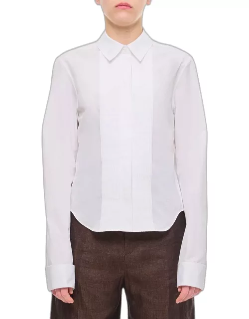 Loewe Pleated Shirt White