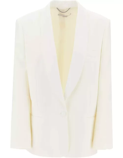 STELLA McCARTNEY single-breasted tailored blazer with sh