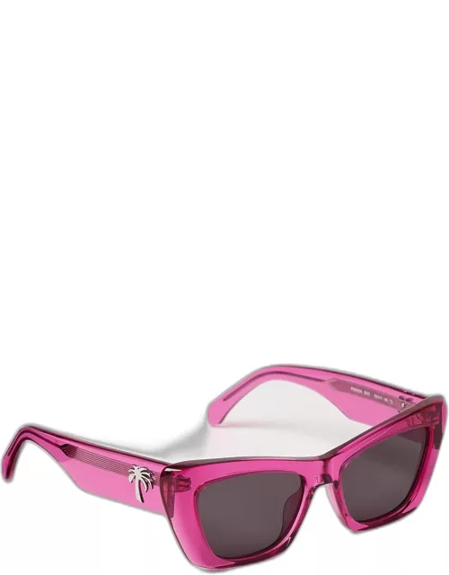 Sunglasses PALM ANGELS Woman colour Pink