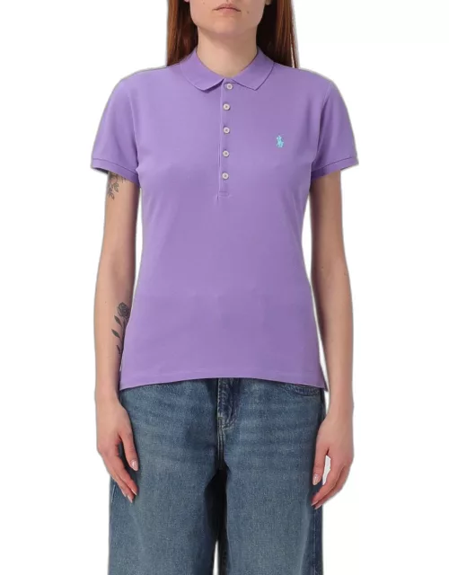 Polo Shirt POLO RALPH LAUREN Woman colour Lilac