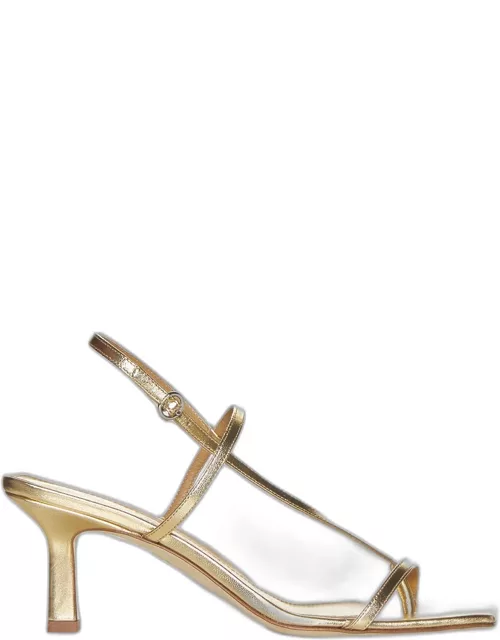 Heeled Sandals AEYDE Woman colour Gold
