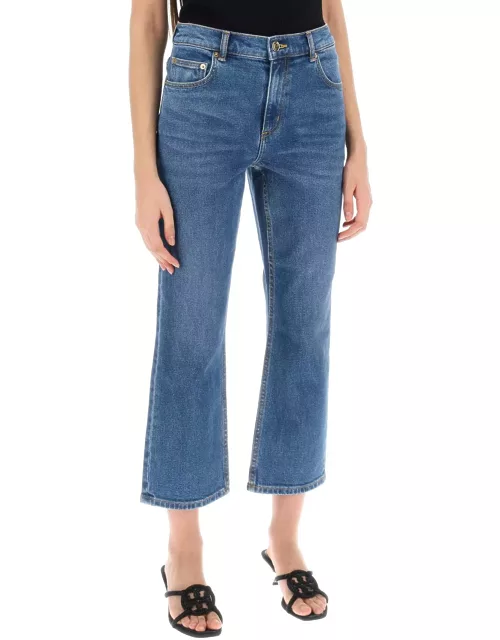 Tory Burch Cropped Flared Jean