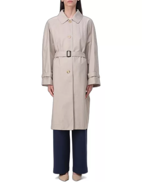 Trench Coat MAX MARA THE CUBE Woman color Beige