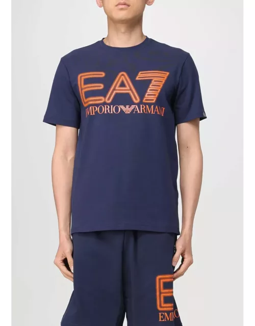 T-Shirt EA7 Men color Blue