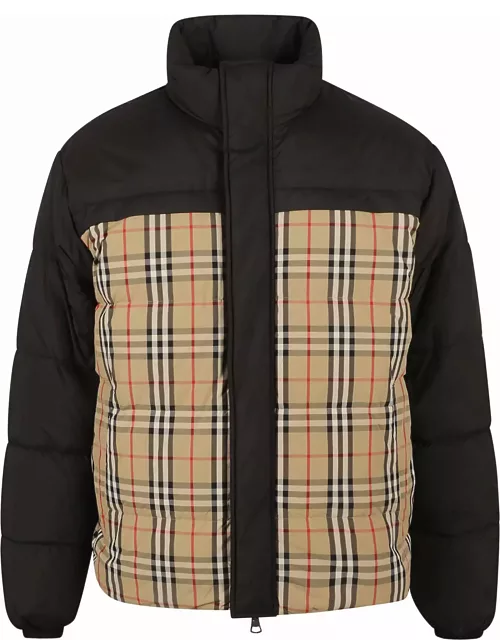 Burberry Check Padded Jacket