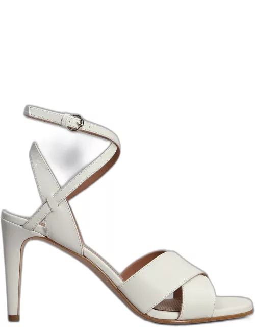 RED Valentino Sandals In White Leather