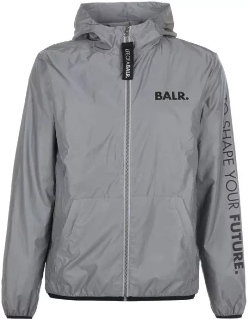 BALR Reflective Hooded Jacket - Silver