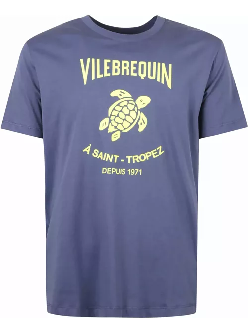 Vilebrequin Logo Print Regular T-shirt