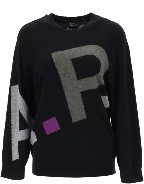 A.P.C. Logo All Over F Sweater