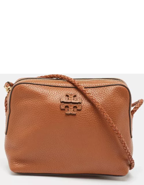 Tory Burch Brown Leather Taylor Crossbody Bag