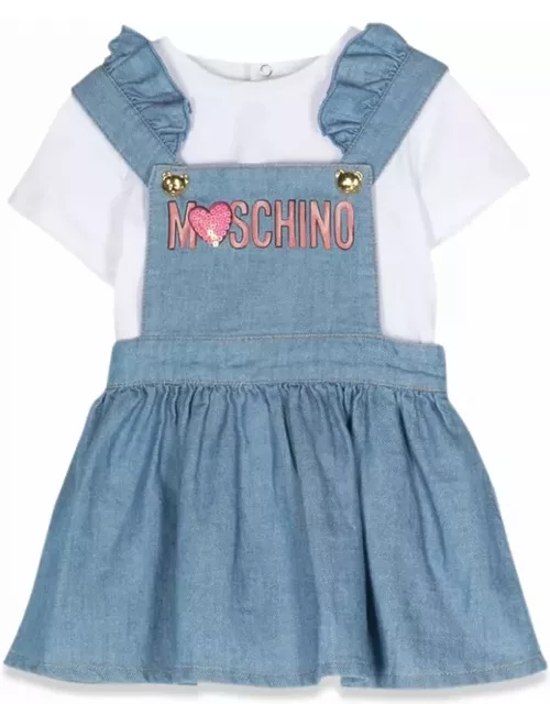Moschino T-shirt And Skirtset