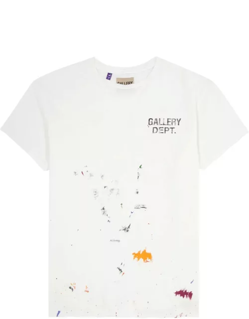 Gallery Dept. Boardwalk Logo-print Cotton T-shirt - Off White