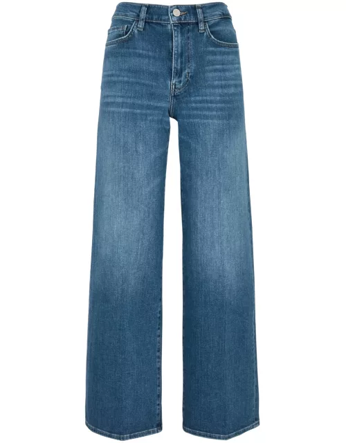 Frame Le Slim Palazzo Wide-leg Jeans - Dark Blue - W24 (W24 / UK6 / XS)